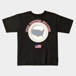 THE UNITED STATES Kids T-Shirt